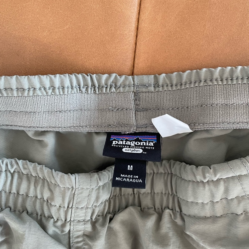 Patagonia baggies in green